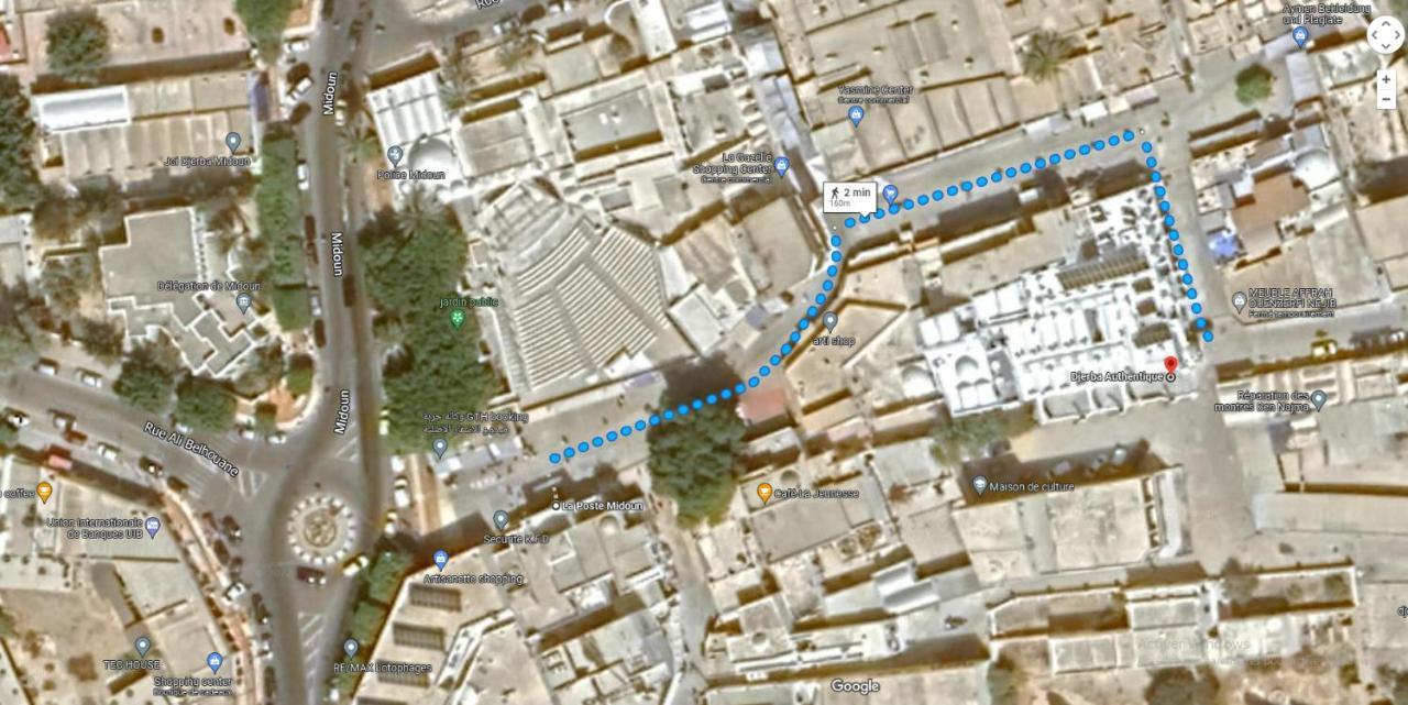 Hotel Djerba Authentique - Au Centre De Midoun Εξωτερικό φωτογραφία